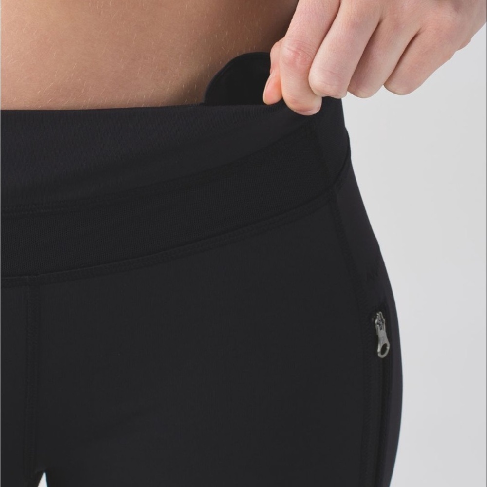 LULULEMON Inspire Tight II Black Mesh Panel Leggings - Picture 11 of 11